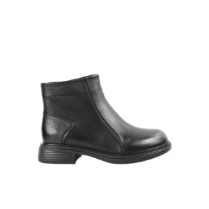 Ghete casual - dama - 515-6 negru - piele naturala - Negru imagine