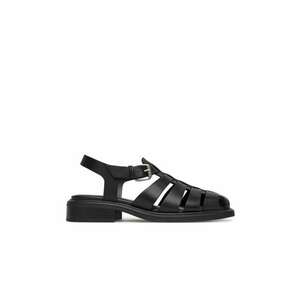 Sandale dama - 5930-101-20 - Piele naturala - Negru imagine