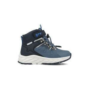 Ghete din material textil cu velcro - Albastru/Bleumarin imagine