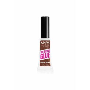 Mascara pentru fixarea sprancenelor - NYX PM Glue Stick - Medium brown imagine