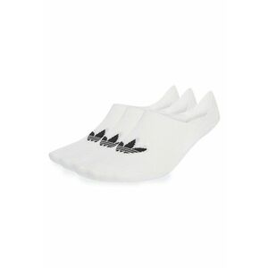 Set de sosete unisex foarte scurte - 3 perechi - Alb imagine