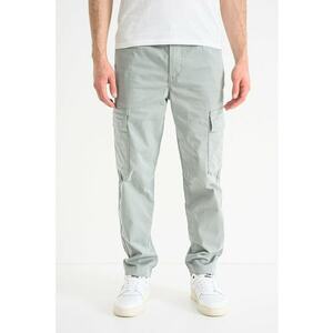 Pantaloni cargo Sisla - Turcoaz imagine