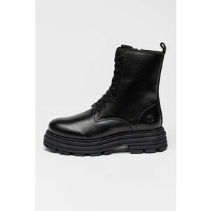 Ghete de piele Fiorenza - Negru imagine
