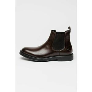 Ghete Chelsea de piele Lenard - Maro cognac imagine