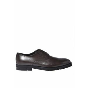 Pantofi derby din piele - Maro imagine
