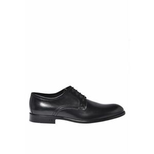 Pantofi derby din piele - Negru imagine