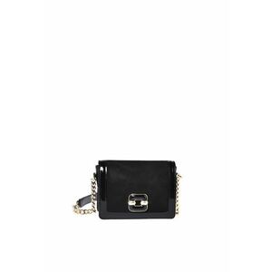 Geanta crossbody din piele - Negru imagine