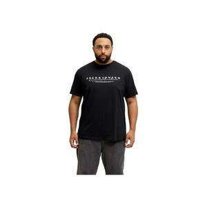 Tricou JACK &JONES Point Branding PLS 52324 - Negru imagine