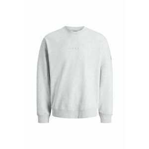 Bluza JACK &JONES Point Badge Crew BF 52266 - Alb imagine