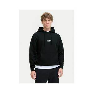 Hanorac barbati - Jack Jones - bumbac organic/poliester - negru - imagine