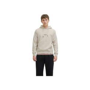 Hanorac JACK &JONES Soho Sweat Hood 48649 - Bej imagine