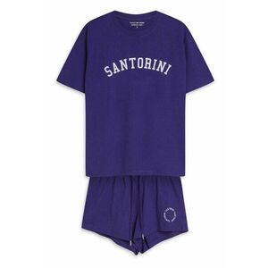 Pijama dama Nimes albastru - Text imagine
