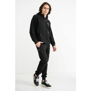 Trening regular fit cu imprimeu logo - Alb/Negru imagine