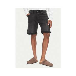 Pantaloni scurti din denim barbati Jack Jones - 12269608 - Bumbac/Poliester reciclat - Negru - Negru imagine