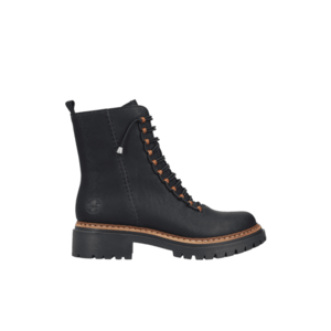Ghete casual - dama - 72653-00 negru - piele ecologica - Negru imagine