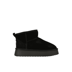 Ghete sport - dama - AB70011B - negru - piele intoarsa - Negru imagine