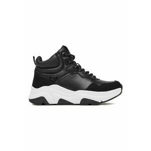 Adidasi pentru fete - material sintetic - negru - Negru imagine