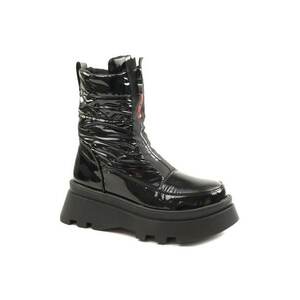 Ghete dama 9917 - Negru imagine