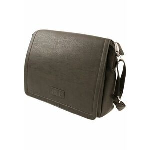 Geanta pentru barbati - din piele ecologica - Maro imagine