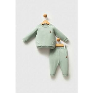 Set doua piese pentru bebelusi - USB2586-YD-V1 - Verde imagine