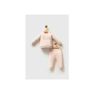 Set doua piese pentru bebelusi - USB2742-YD-V1 - Roz - Roz imagine