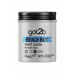 Pasta modelatoare pentru par Beach Boy - cu efect de matifiere si nivel 3 de fixare - 100ml imagine