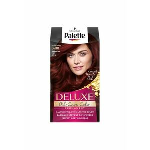 Vopsea de par permanenta Deluxe 1 - Rosu Violet Intens imagine