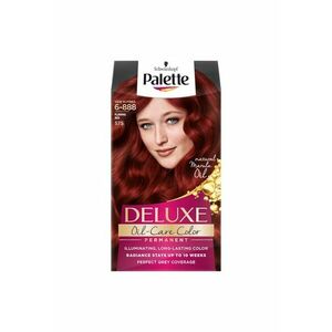 Vopsea de par permanenta Deluxe 1 - Rosu Intens imagine