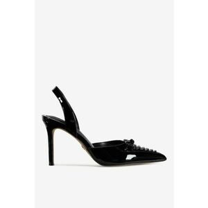 Pantofi dama 5905588897118 - Sintetic - Negru - Negru imagine