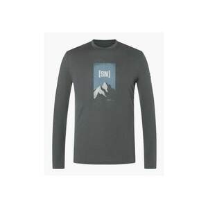 Bluza din amestec de lana M 2 PITCH - pentru barbati - culoarea Gri - M - Gri imagine