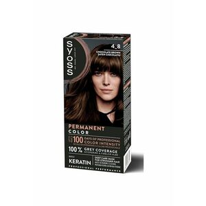 Vopsea de par permanenta Color Baseline 115 ml - Saten Ciocolatiu imagine