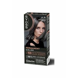 Vopsea de par permanenta Color Baseline 115 ml - Crom Mat imagine