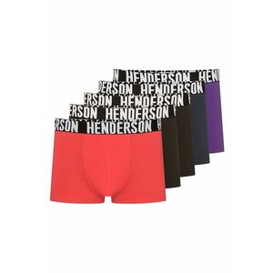 Boxeri Opener set de 5 perechi negru - albastru - rosu - violet - Multicolor imagine
