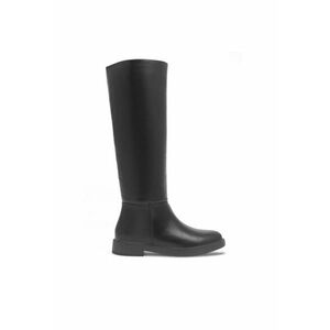 Botine dama - 590558811658538 - Piele ecologica - Negru imagine