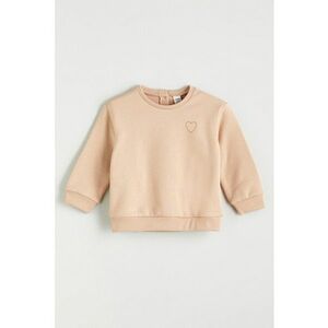Bluza de trening cu detaliu grafic - Bej imagine