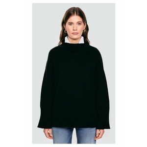 Pulover lejer cu decolteu la baza gatului Siena imagine