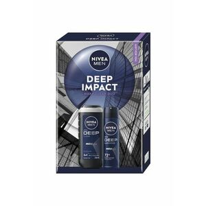 Set: Gel de dus Deep 250 ml + Deodorant spray NIVEA MEN Deep 150 ml imagine