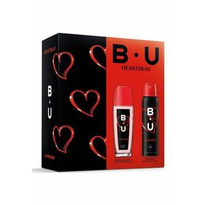 Set cadou B.U Heartbeat: Parfum pentru corp - 75 ml + Deodorant spray pentru corp - 150 ml imagine