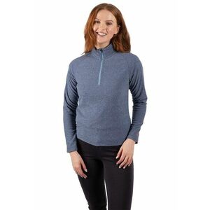 Bluza de trening din fleece cu maneci raglan Meadows - Alb/Bleumarin imagine