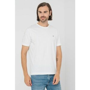 Tricou din bumbac Shield - Alb optic imagine
