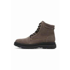 Ghete de piele intoarsa - Maro taupe imagine