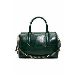 Geanta duffle din piele ecologica cu aspect de piele de crocodil Albalaerel - Verde aquamarin imagine