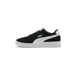 Pantofi sport Court Lally SD de piele si piele ecologica - Alb/Negru imagine