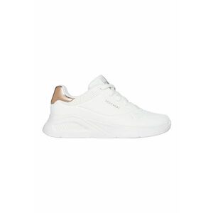 Pantofi sport Uno Lite - Shimmer Along cu garnituri cu aspect metalizat - Alb optic/Bronz imagine