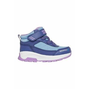 Ghete impermeabile cu velcro - Alb/Albastru lavanda/Lila imagine
