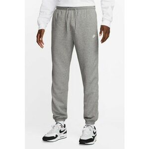 Pantaloni de trening cu buzunare laterale - snur - model uni - Gri melange imagine
