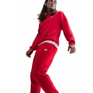 Pantaloni de trening cu logo si snur de ajustare - Rosu imagine