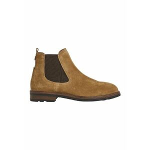 Ghete Chelsea din piele intoarsa - Caramel imagine