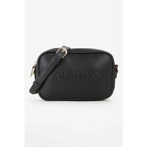 Geanta crossbody cu logo stantat - Negru imagine