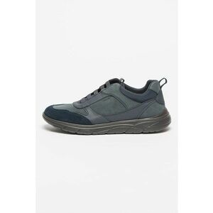 Pantofi sport slip-on uni cu detalii de piele imagine